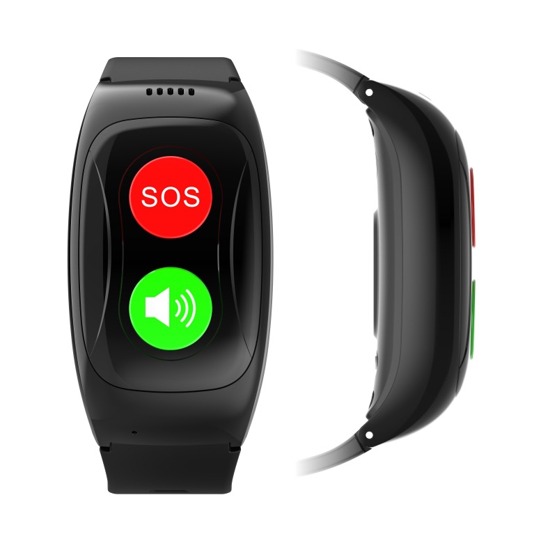 Heart rate and blood pressure measurement GPS positioning button simple operation watch for elderly positioning bracelet
