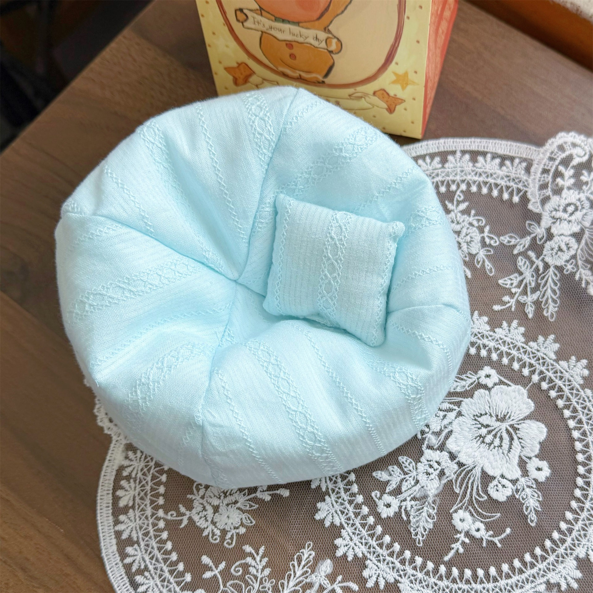 Zsiga 8/1 doll lazy sofa bjd 6-point 15cm 10cm plush doll sofa mini sofa bed pillow