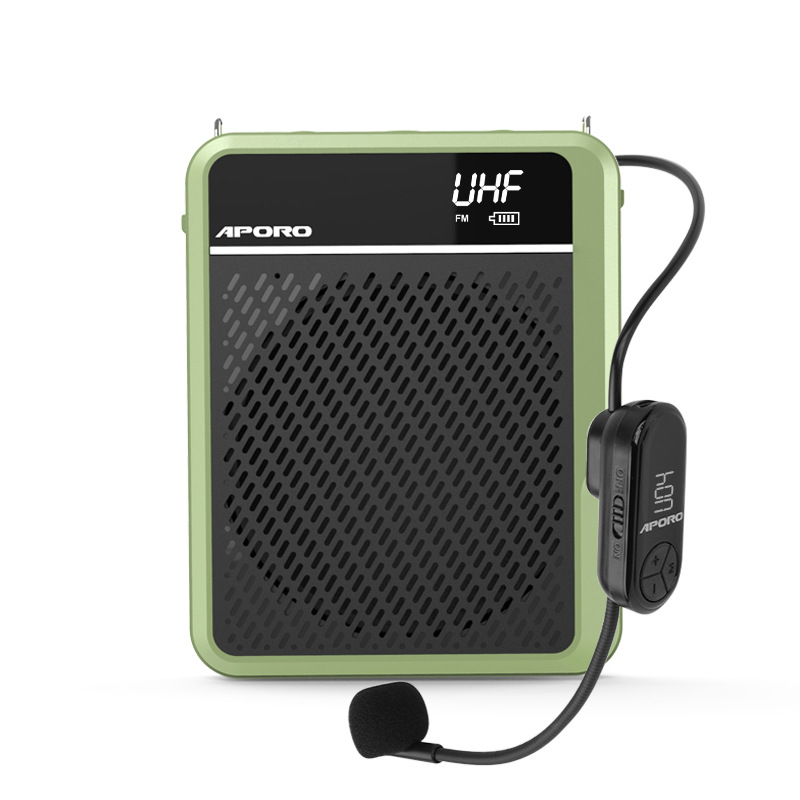 New APORO T28 Waterproof Wireless Amplifier Teacher Classroom Use Small Bee Outdoor High Volume Speaker 40W