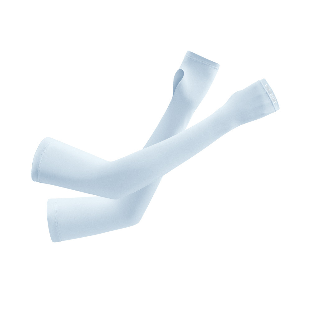 Summer Sun Protection Arm Sleeves Women Outdoor Driving Cycling UV Protection Long Breathable Arm Cover Ice Silk Sleeves HB16