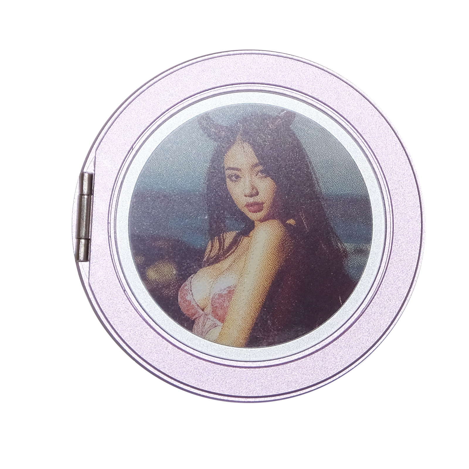 2026 New 6 Colors E-Ink Electronic Badge Playable Music for Apple Android Phone Pendant