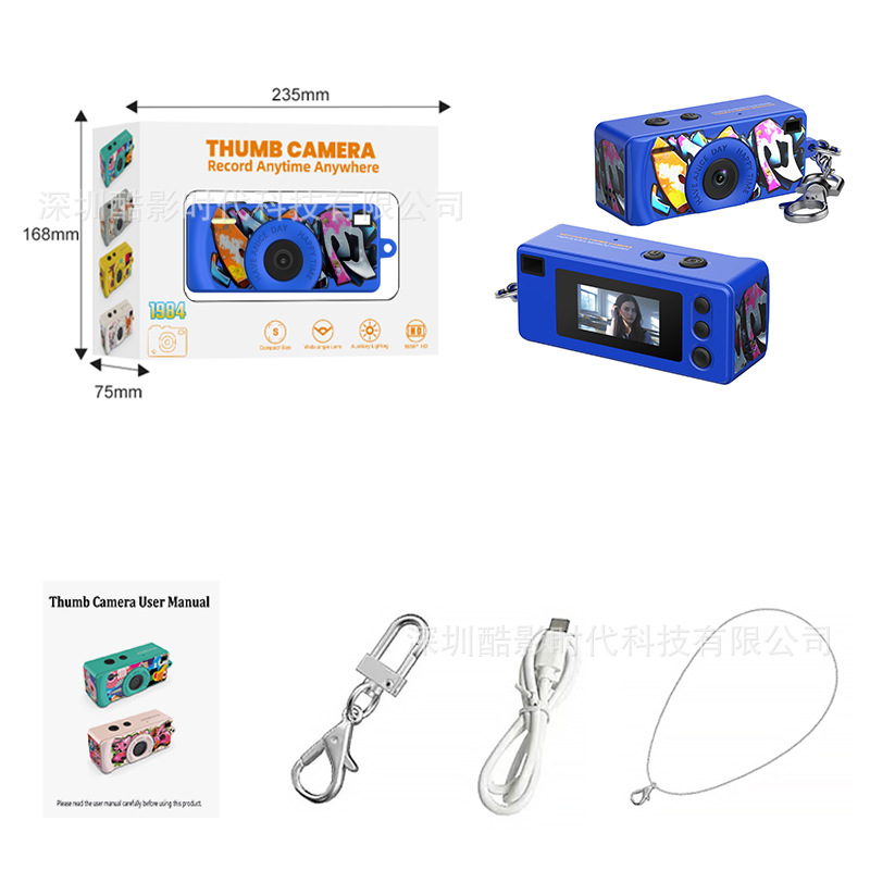 New mini camera HD 1080P photo video portable student pendant