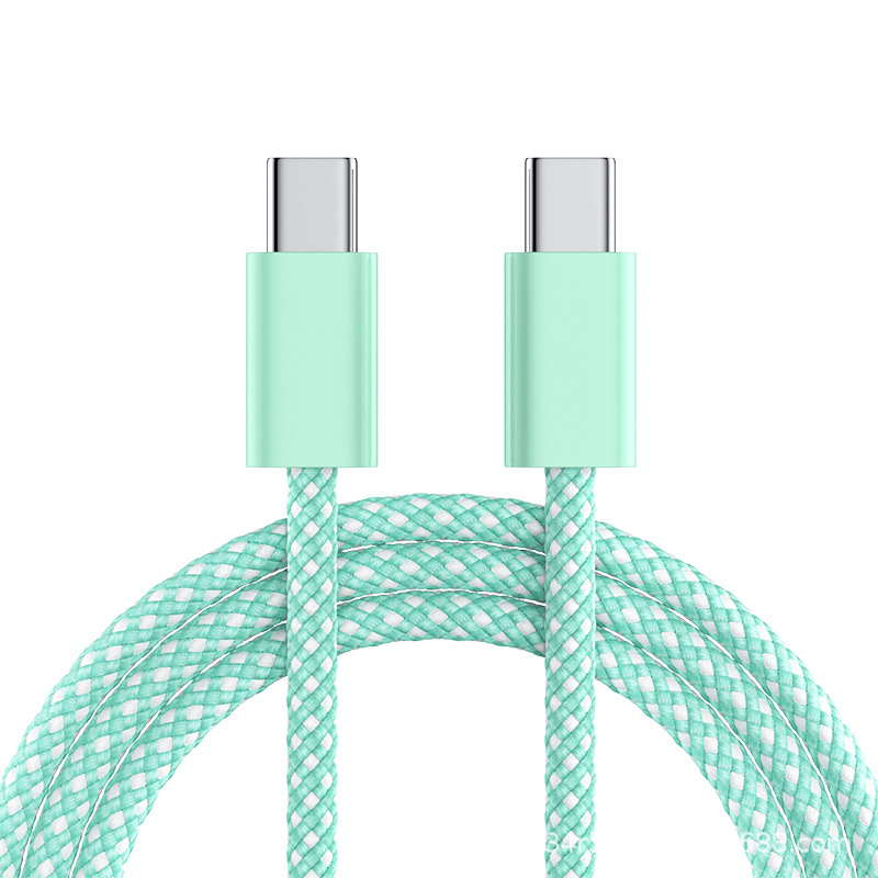 Type-C to Type-C 60W Data Cable for iPhone 15 16 Samsung Huawei Fast Charging Cable