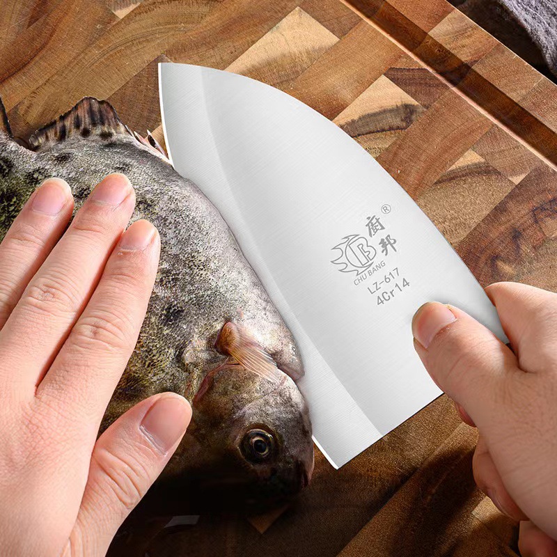 Forged fish knife commercial fish knife household fish belly opening knife vegetable knife meat cutting small kitchen knife fish scale scraper tool