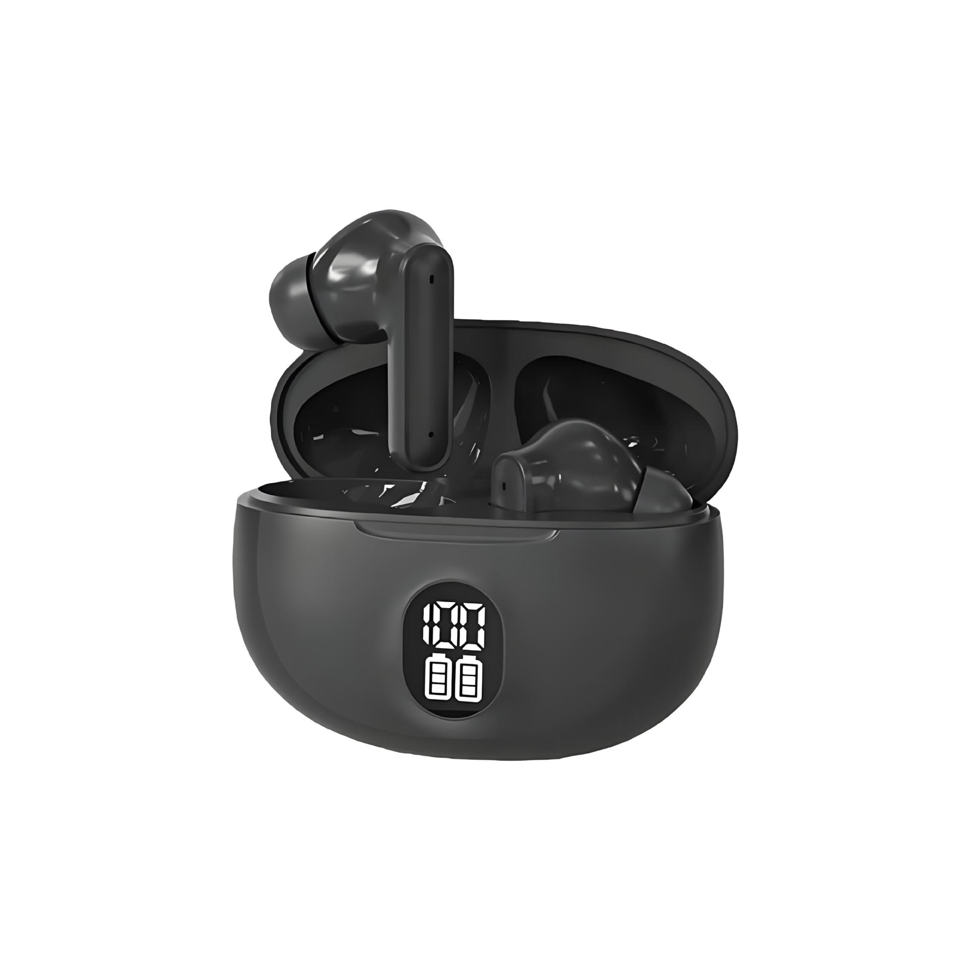 Huaqiangbei Digital Y6 Bluetooth Earphone Noise Cancellation Digital Display Ultra-Long Battery Life H18 Wireless Bluetooth Earphone
