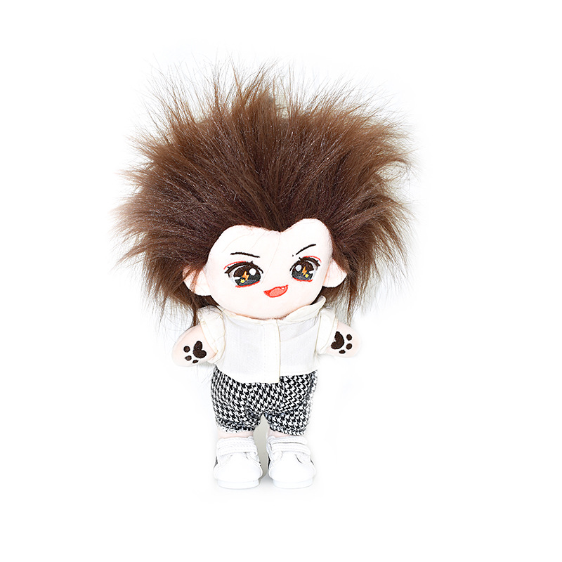 Chubby Body 20cm Cotton Doll Lace-Up Shoes Sneakers 14-Inch Doll Casual Sports Shoes