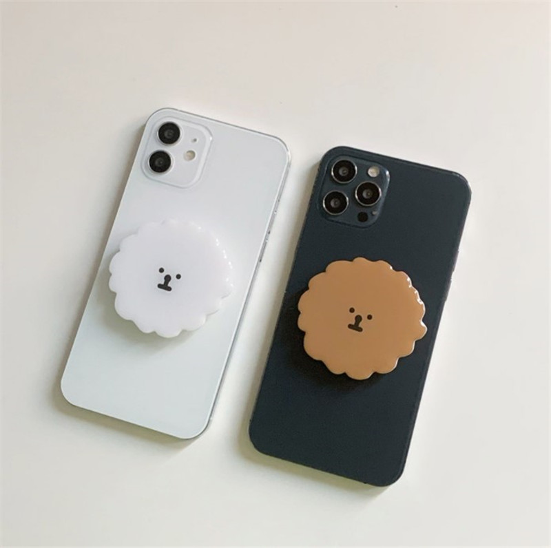 Korean Mellowus Phone Stand Cartoon Foldable Resin Acrylic Airbag Telescopic Portable