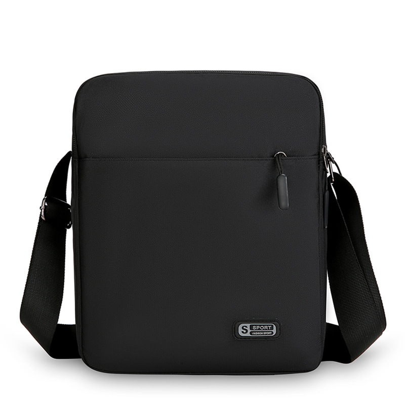 Oxford cloth simple men's single shoulder crossbody bag large capacity waterproof oxford cloth backpack outdoor sports bag