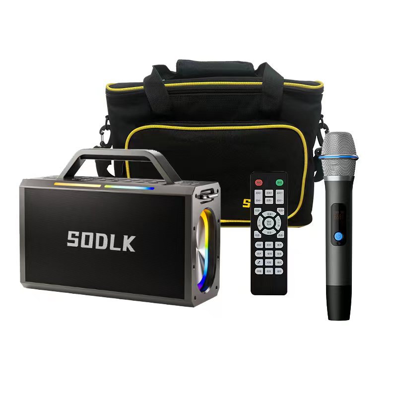 SODLK Shenglai Ke 200W outdoor K-song Bluetooth speaker King Kong third generation subwoofer high-power dance speaker