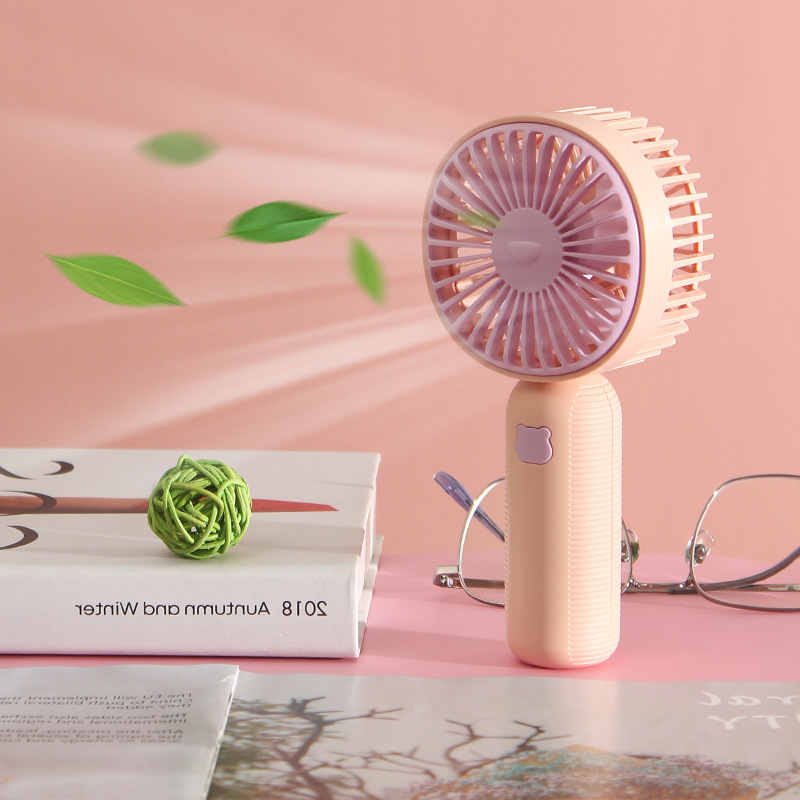 New Summer Cooling Free Handheld Fan Mini USB Rechargeable Portable Desktop Small Electric Fan