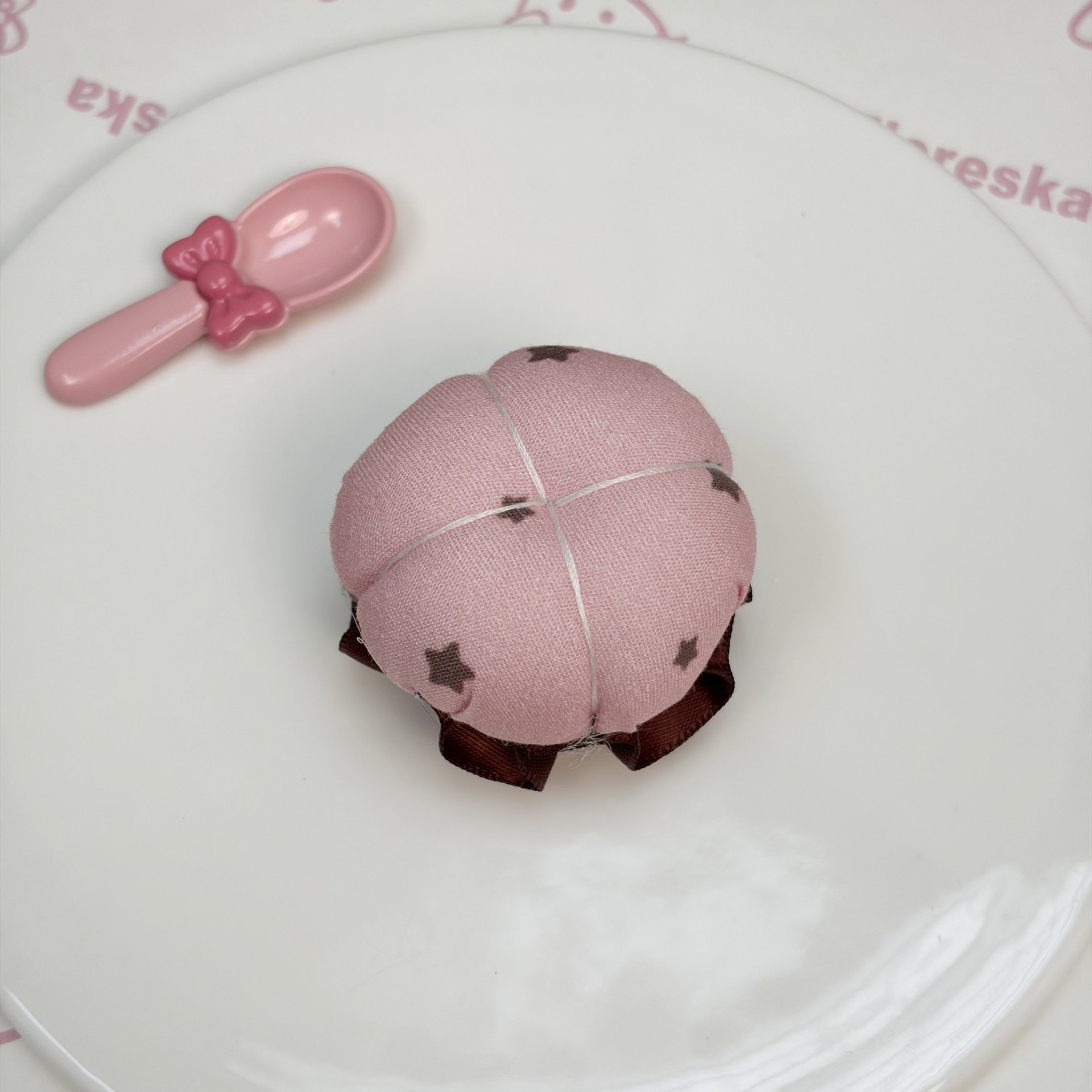 10cm doll clothes chef hat cute chef hat Labubu KT plush doll pendant DIY headwear accessories