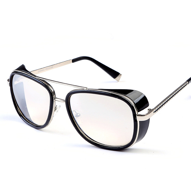 Iron Man 3 IRON TONY Double Beam Sunglasses for Men and Women, Sun Glasses