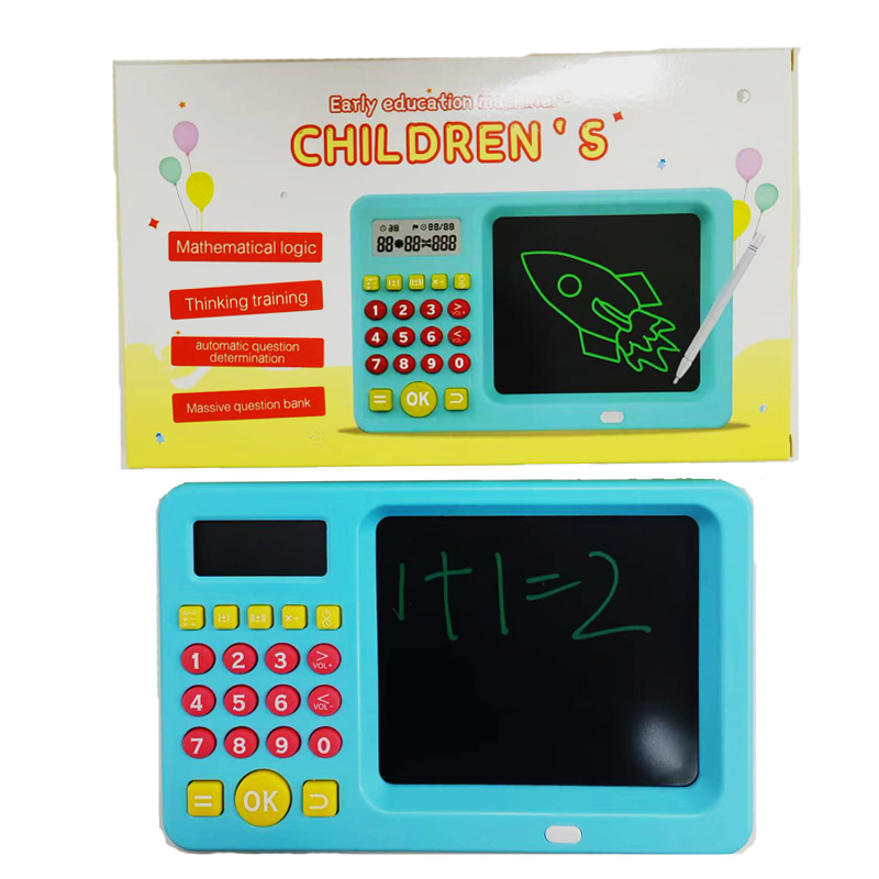 Primary School Students Intelligent Oral Arithmetic Training Machine Addition Subtraction Multiplication Division Math Treasure Children's Early Education Tablet Learning Machine