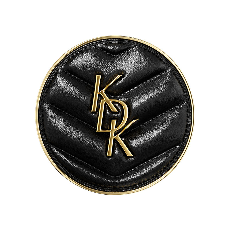 KDK Gold-Edge Leather Cushion BB Cream Essence Fine Fit Long-Lasting Watery Foundation Concealer 1+2 Refill