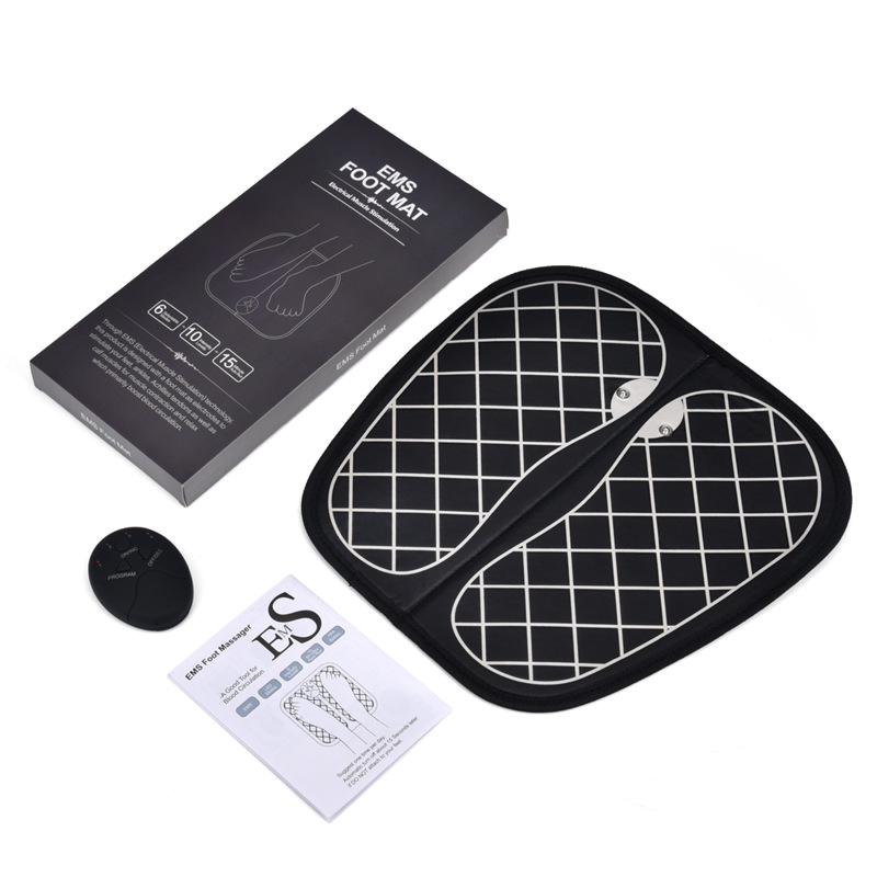 Foot therapy machine foot massager EMS meridian health physiotherapy device acupoint acupuncture foot massage pad
