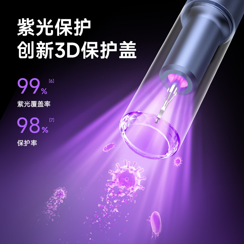 Yue'er Wanwan ultrasonic tooth cleaner, removes tartar, water flosser, cleaning whitening device, electric tooth cleaner