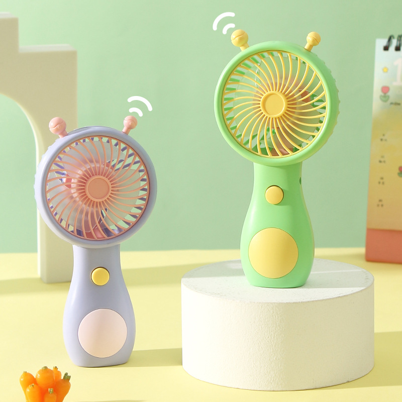 Handheld Snail Small Fan USB Charging Portable Small Fan Cute Cartoon Snail Handheld Fan