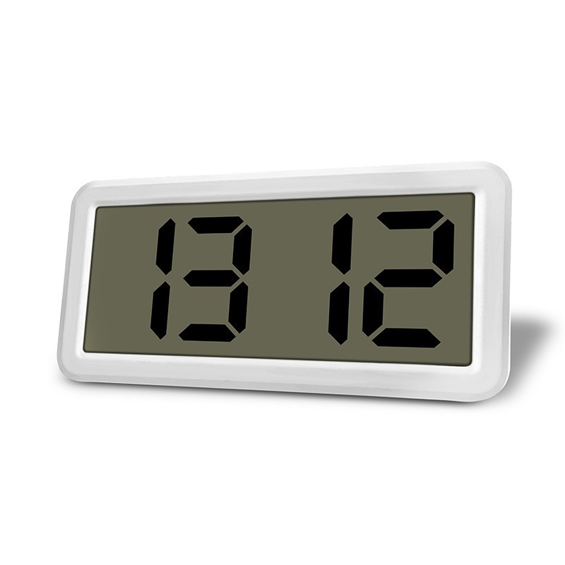Ultra-thin LCD simple large screen digital alarm clock desktop desk clock student alarm clock desktop bedroom time