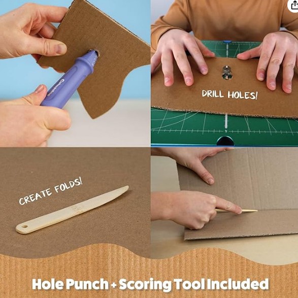 Safety Saw | Ultimate Children's Safe Cardboard Cutting Power Tool Educational Toy for Boys Girls 5+