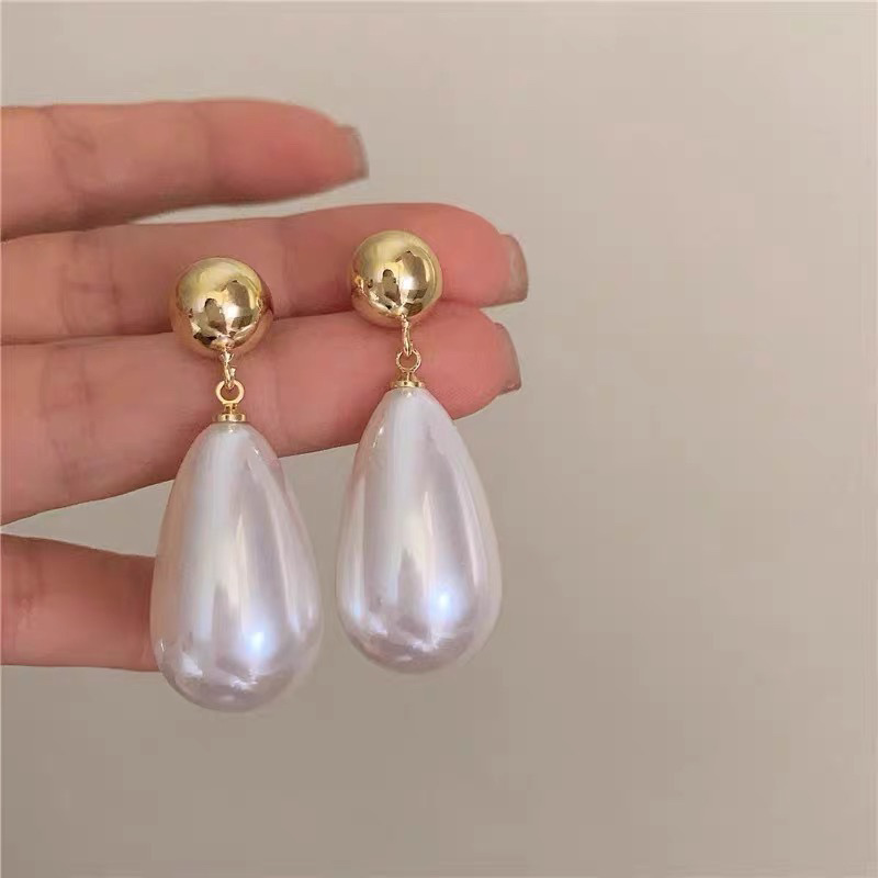 Drop Pearl Simple Earrings Ear Accessories Bride Wedding Dress Accessories