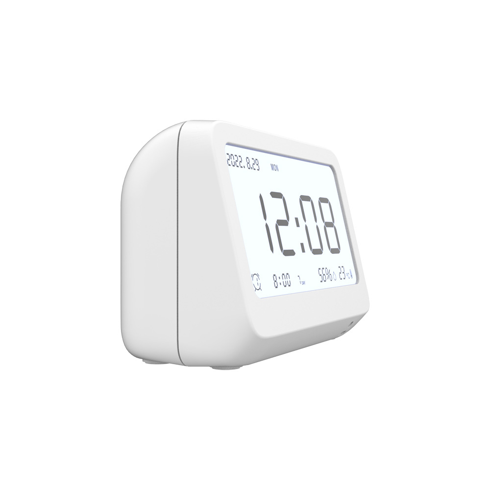 Simple Alarm Clock Student Wake Up Multi-function Electronic Clock Silent Multiple Alarms Temperature and Humidity Clock