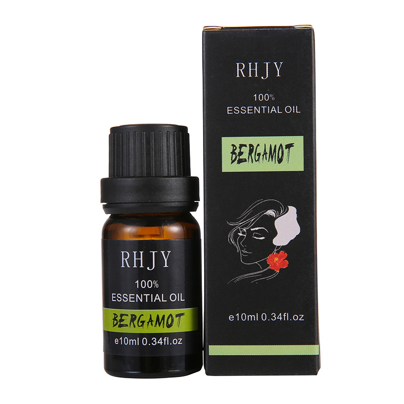 Exclusive single-origin essential oil for beauty salons, massage oil, tea tree, chamomile, bergamot, pure plant essential oil set