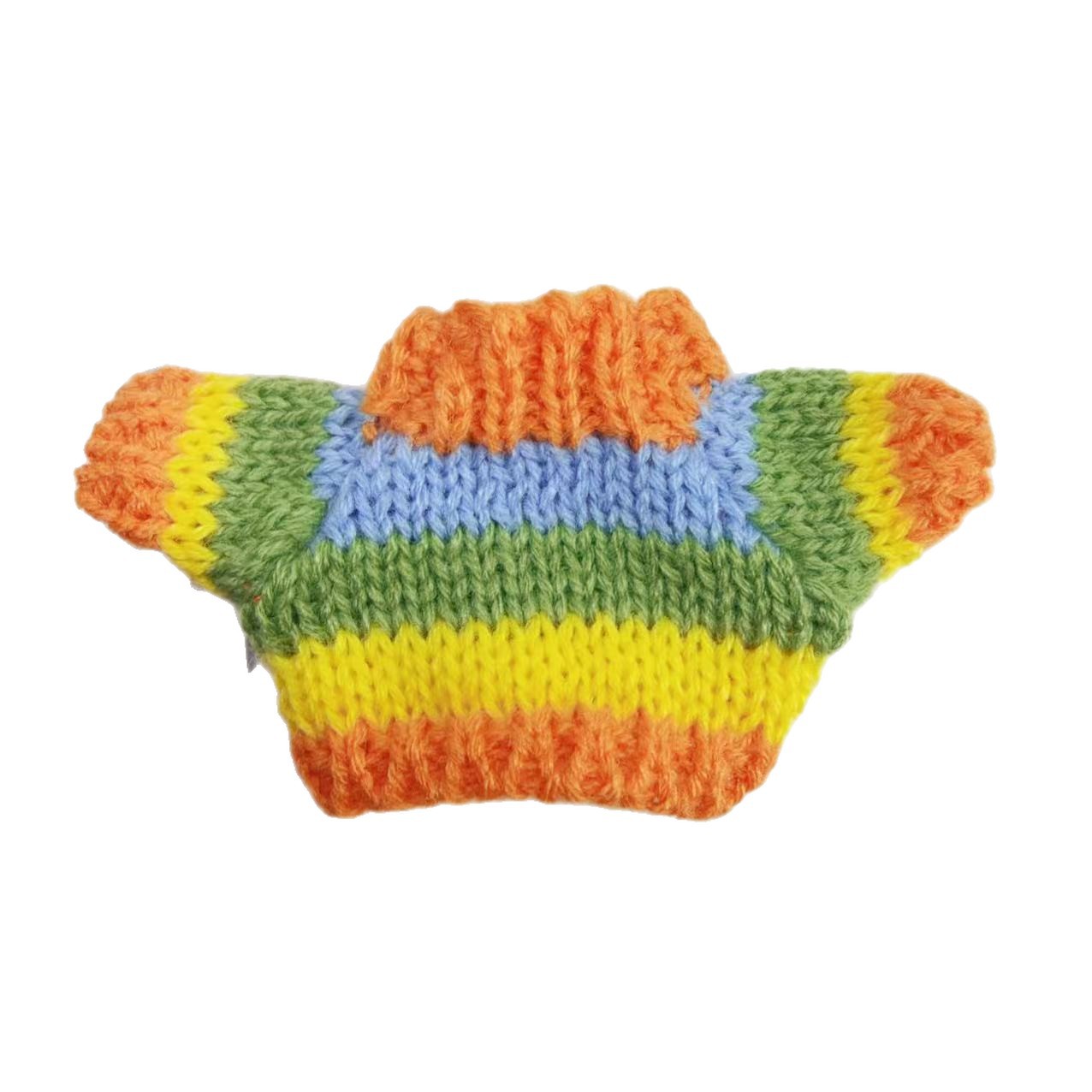 Doll Clothes Sweater Suitable for Labubu Wedding Highland Pendant 10cm Doll Clothes Small Cotton Accessories