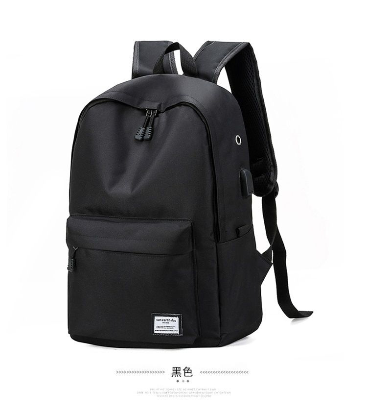New large capacity Oxford cloth backpack middle school student schoolbag travel backpack computer bag custom
