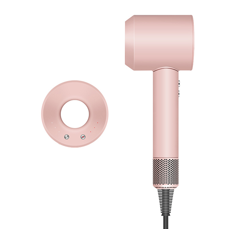 High-speed bladeless hair dryer for home salon high wind speed hair care quick-dry silent constant temperature electric hair dryer for barbershop