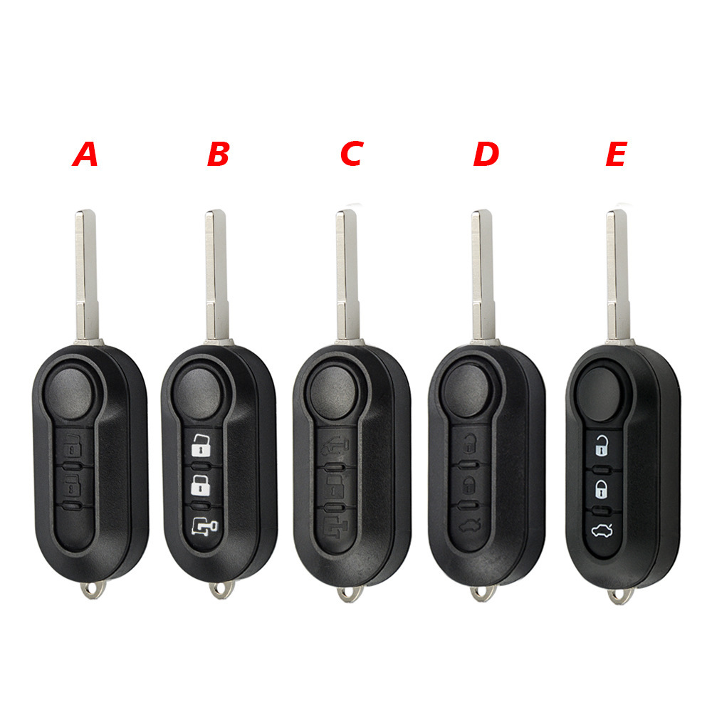 For Fiat FIAT Bravo Iveco 23-Button Folding Car Remote Key Replacement Shell