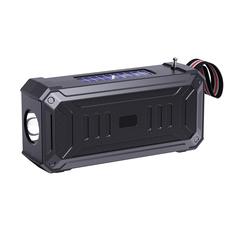 Dual Solar Bluetooth Speaker Wireless Speaker Multifunctional Outdoor Portable Desktop Card Portable