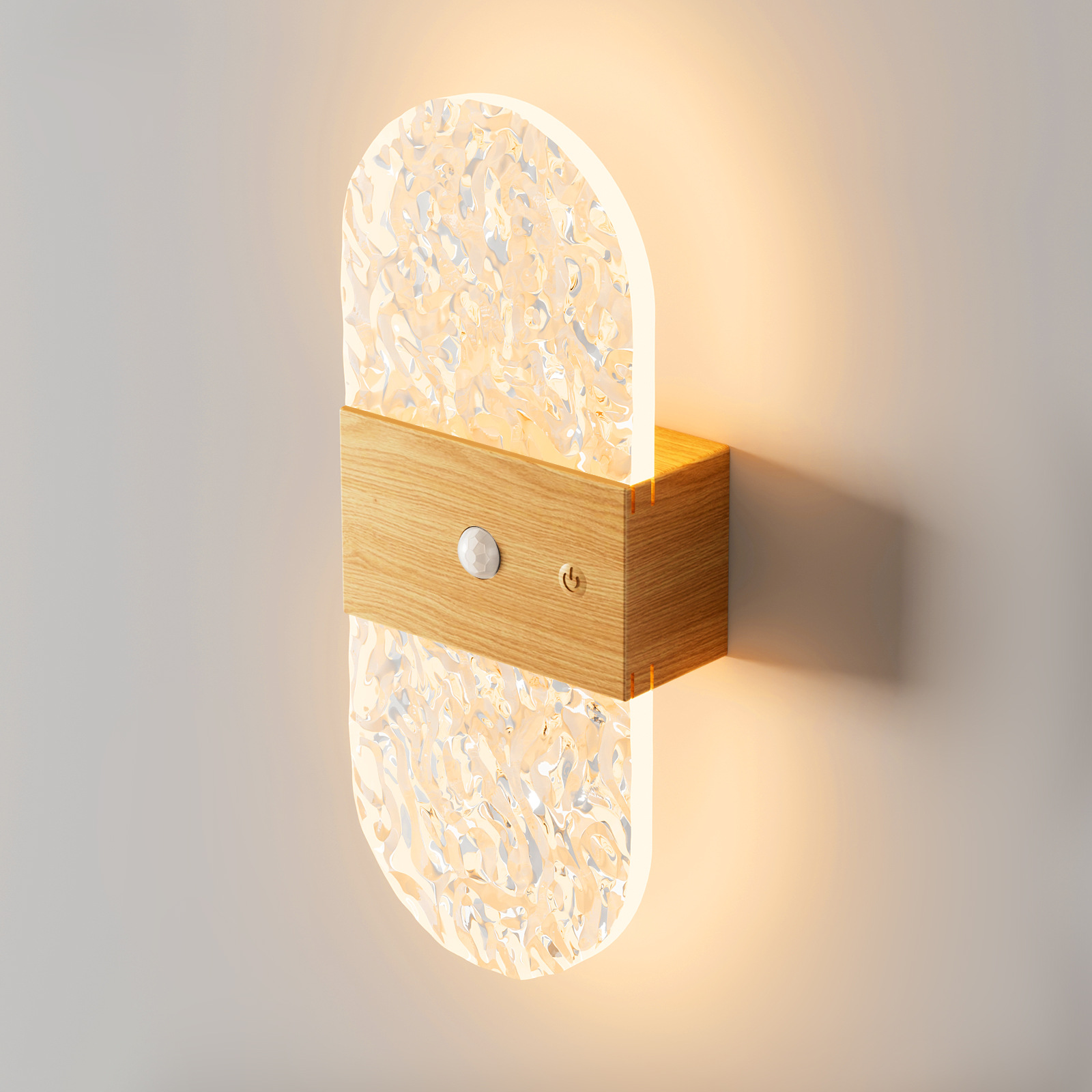 Bedroom Human Body Induction Atmosphere Night Light Charging Magnetic No Wiring Decorative Wall Light