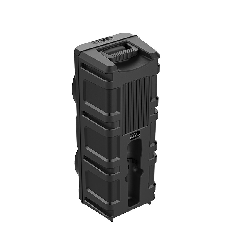 New portable square dance dual 8-inch RGB loud volume high sound quality card Bluetooth speaker