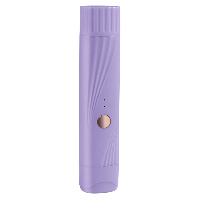 Lipstick-shaped electric shaver, eyebrow trimmer, women's hair remover, USB rechargeable mini hair removal device, hair removal device