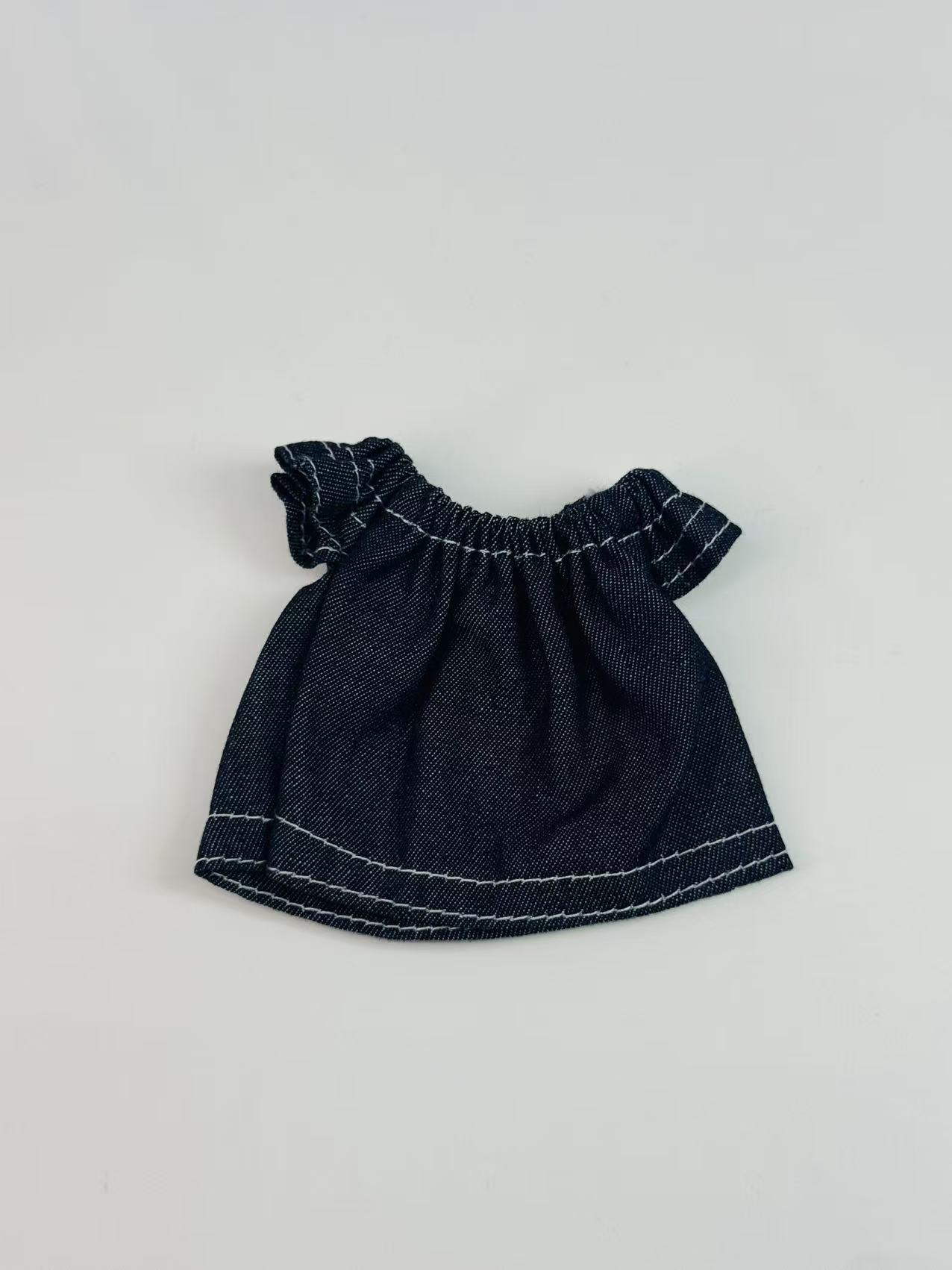 Small skirt 14cm,掌门狗 dress 10cm pendant doll top suitable for Labubu doll clothes accessories
