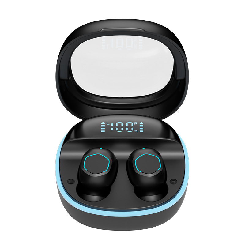 New M41 Bluetooth earphones true wireless in-ear 5.3 transparent smart digital display earphones noise-canceling long battery life
