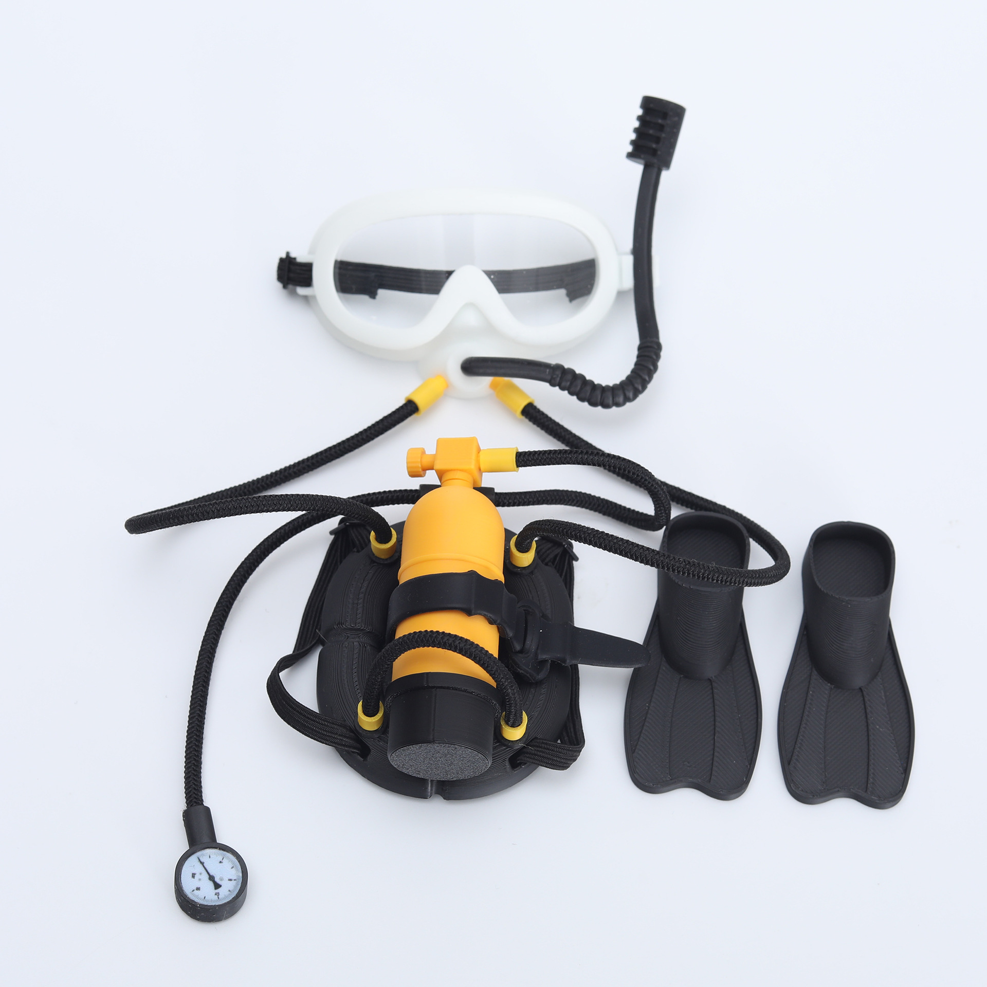 Suitable for Labubu labubu 17cm Doll Clothes Accessories Professional Diving Equipment Swimming Sports Scuba Set