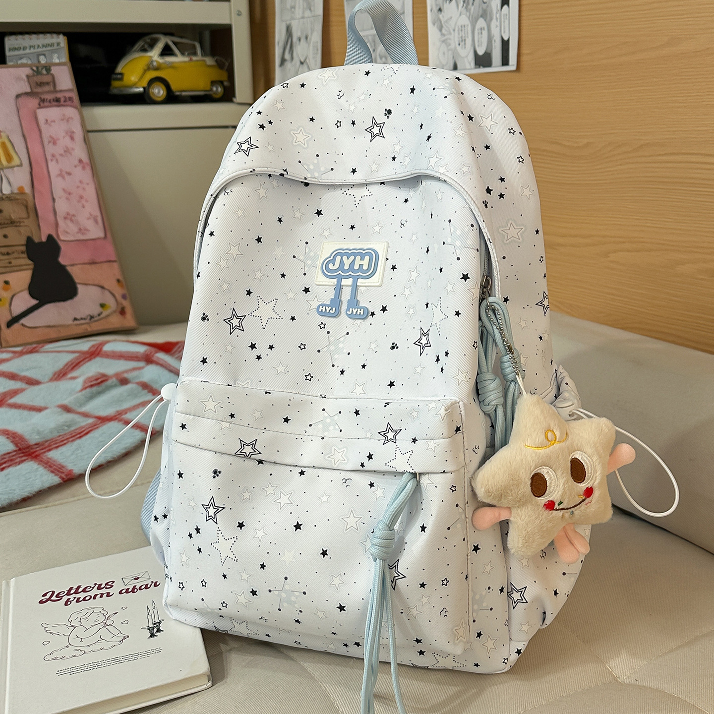 2026 New Small Fresh Girl Backpack Casual Junior High School Student Backpack Travel Backpack