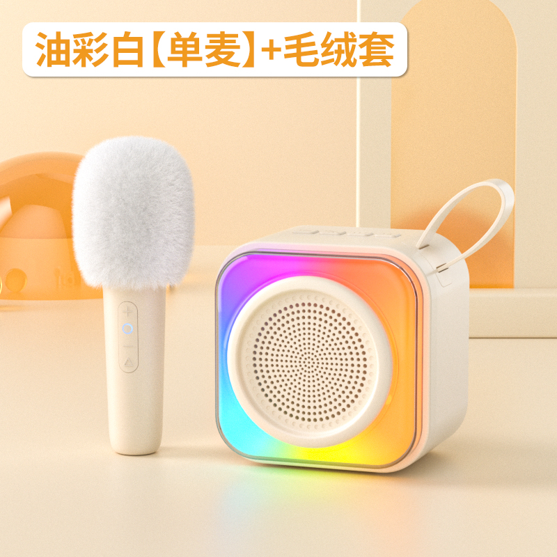 SOAIY SK22 Microphone Speaker All-in-One Bluetooth Singing Karaoke Children Home KTV Machine