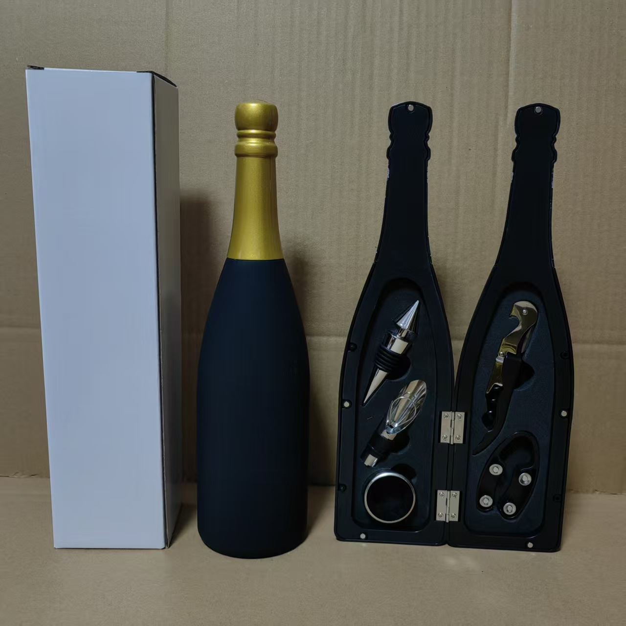 Red Wine Tool Champagne Wine Bottle Five-Piece Set Red Wine Tool Box Opener Wine Tool Gift