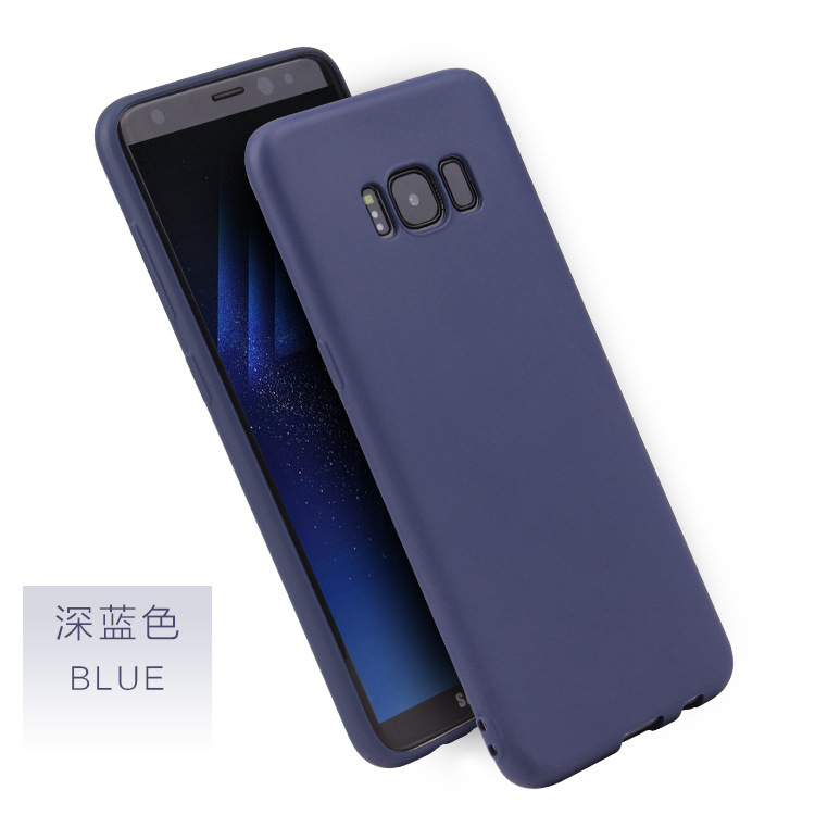 Applicable for Samsung S8 Phone Case Frosted Note9 Candy Color S11 Anti-Fall Full Wrap Frosted TPU Protective Case