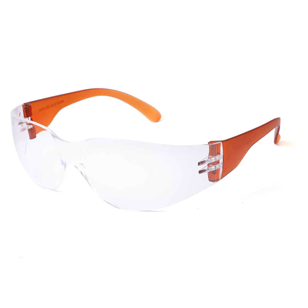 FDA CE Safety Goggles Transparent High Definition Reinforced Protective Glasses, Custom Logo Available 5241