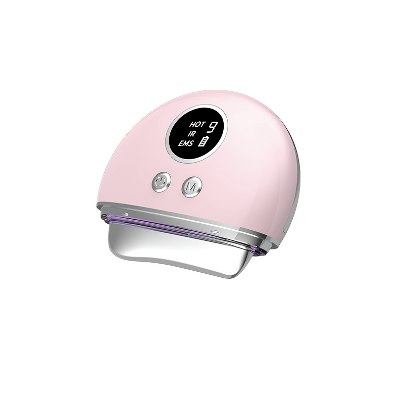Color Light Massage Essence导入仪 Beauty Instrument EMS Microcurrent Face Neck Scraping Instrument FDA Certified
