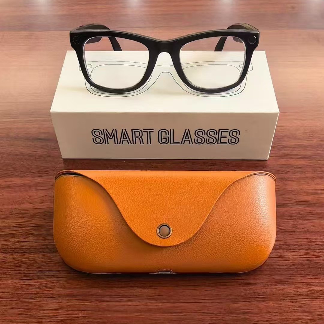 New MT5 ultra smart glasses 8 million pixel shooting video recording AI smart Q&A interactive glasses