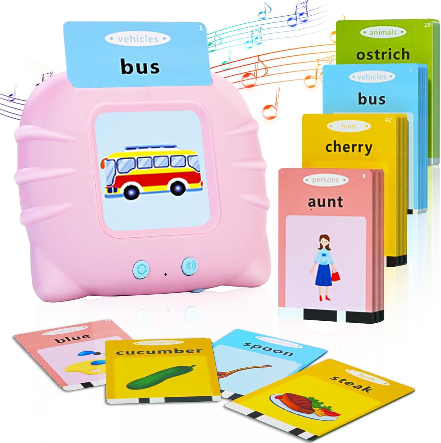 Xiongbao Children's Educational Card Machine English Enlightenment Early Education Machine Children's Intelligence Development Small Toy Card Insert Machine