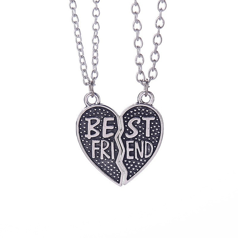 Best friend matching necklace Best friend mother daughter Tai Chi pattern