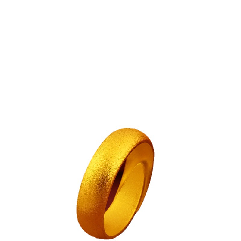 Ancient inheritance Vietnam sand gold ring jewelry two-world joy open long imitation gold fake jewelry