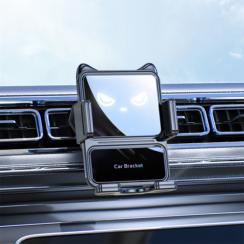 Car Phone Holder Wireless Charging Foldable Screen Support Stand Car Specific Air Vent Navigation Mount Phone Stand