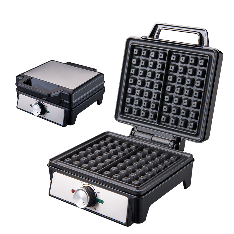 Waffle Maker Large Size Three or Two Slices Toaster Single Plate Household Breakfast Machine Waffle Maker