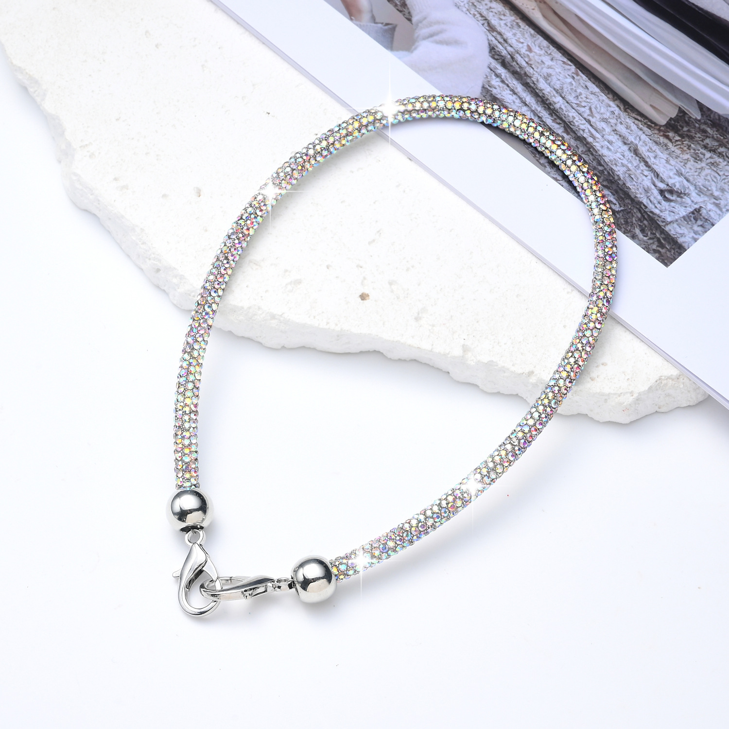 Phone chain full rhinestone phone lanyard bag chain rhinestone lanyard bracelet